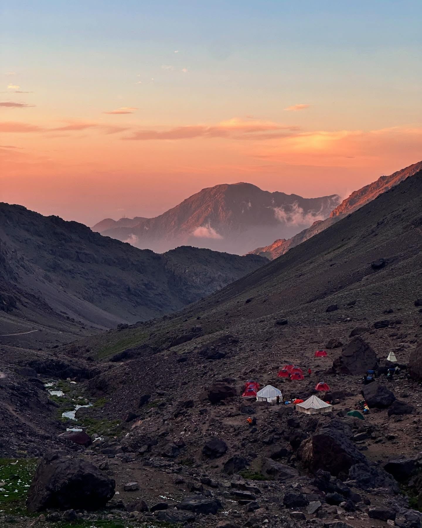 Mount Toubkal view